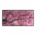 Cherry Blossom Desk Mat — Large Floral Gaming & Office Mousepad