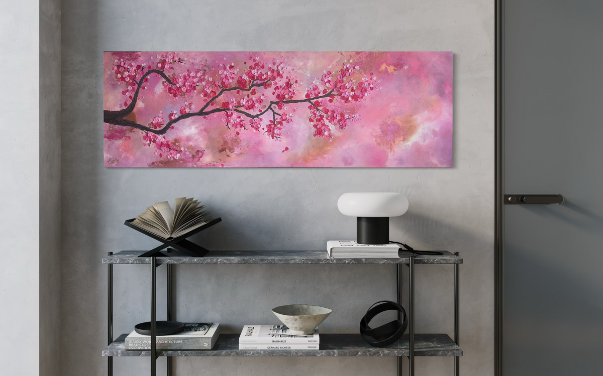 Cherry Blossom Dreams — Original Painting