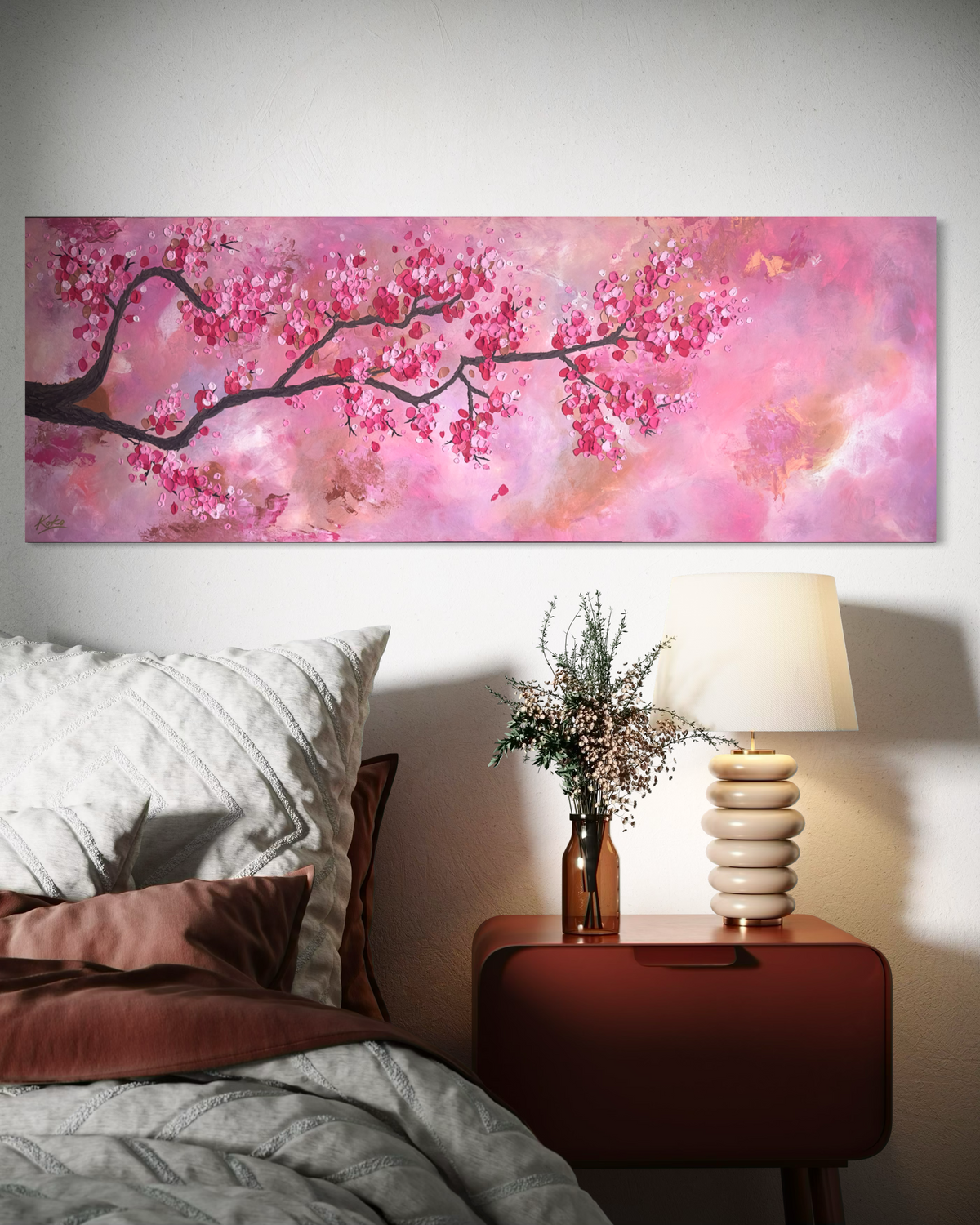 Cherry Blossom Dreams — Original Painting